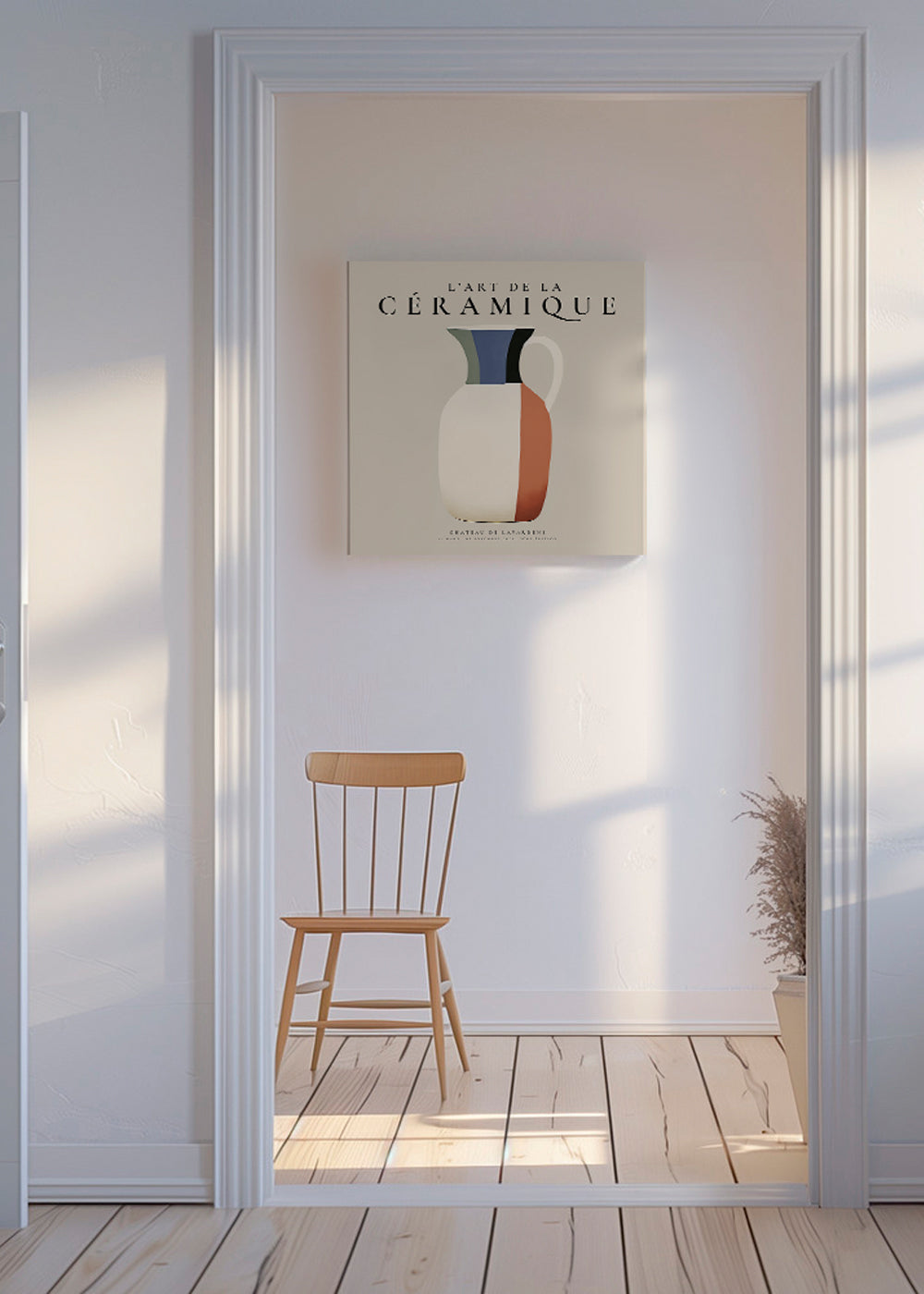 L'art de la céramique, Vase - SQUARE