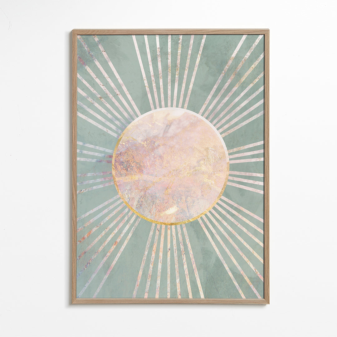 Sage green Boho Sunrise 2