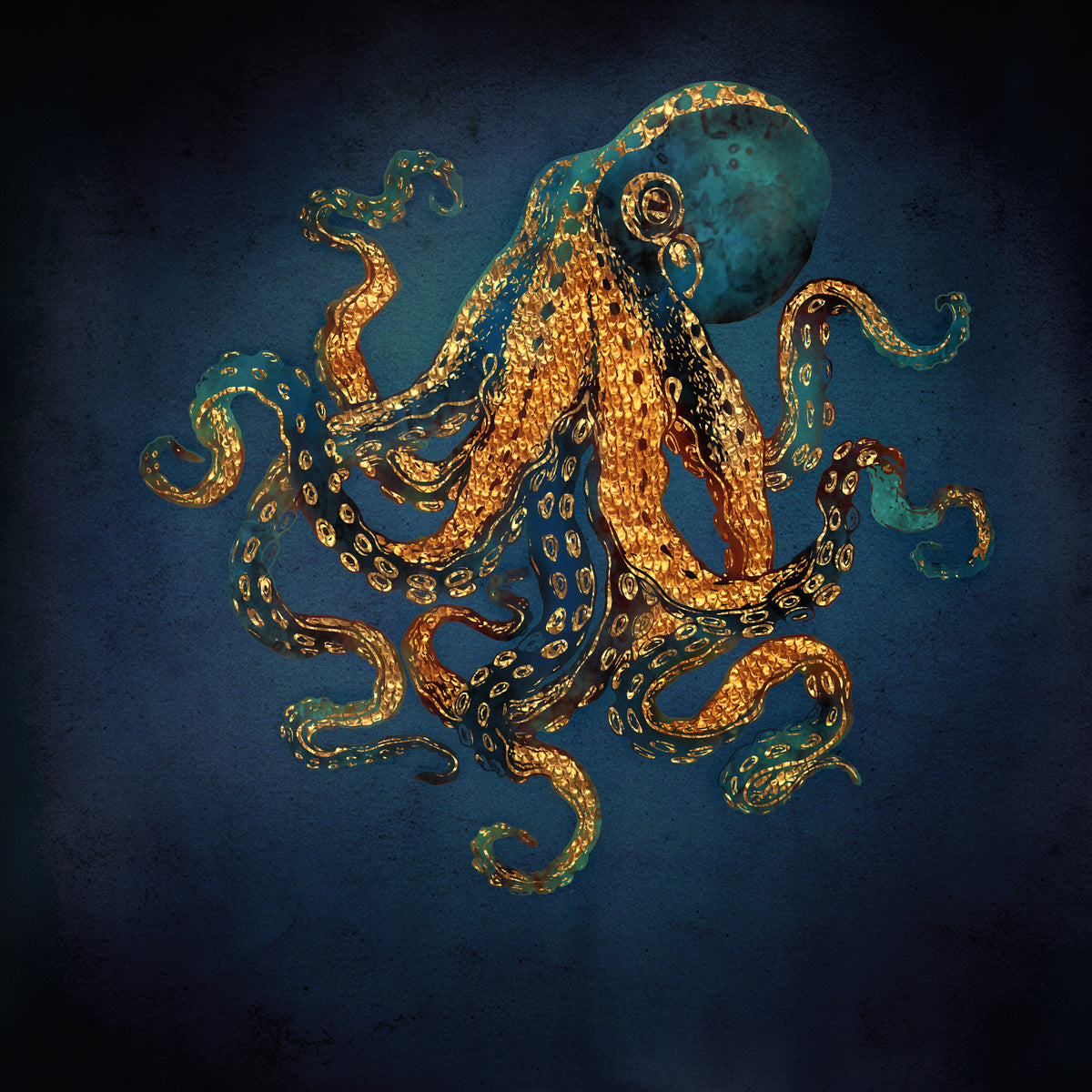 Underwater Dream IV Square - Unframed art print