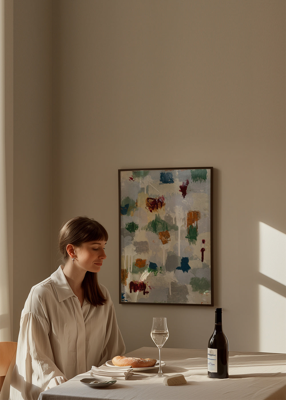 Cobrizo - Framed poster in an interior
