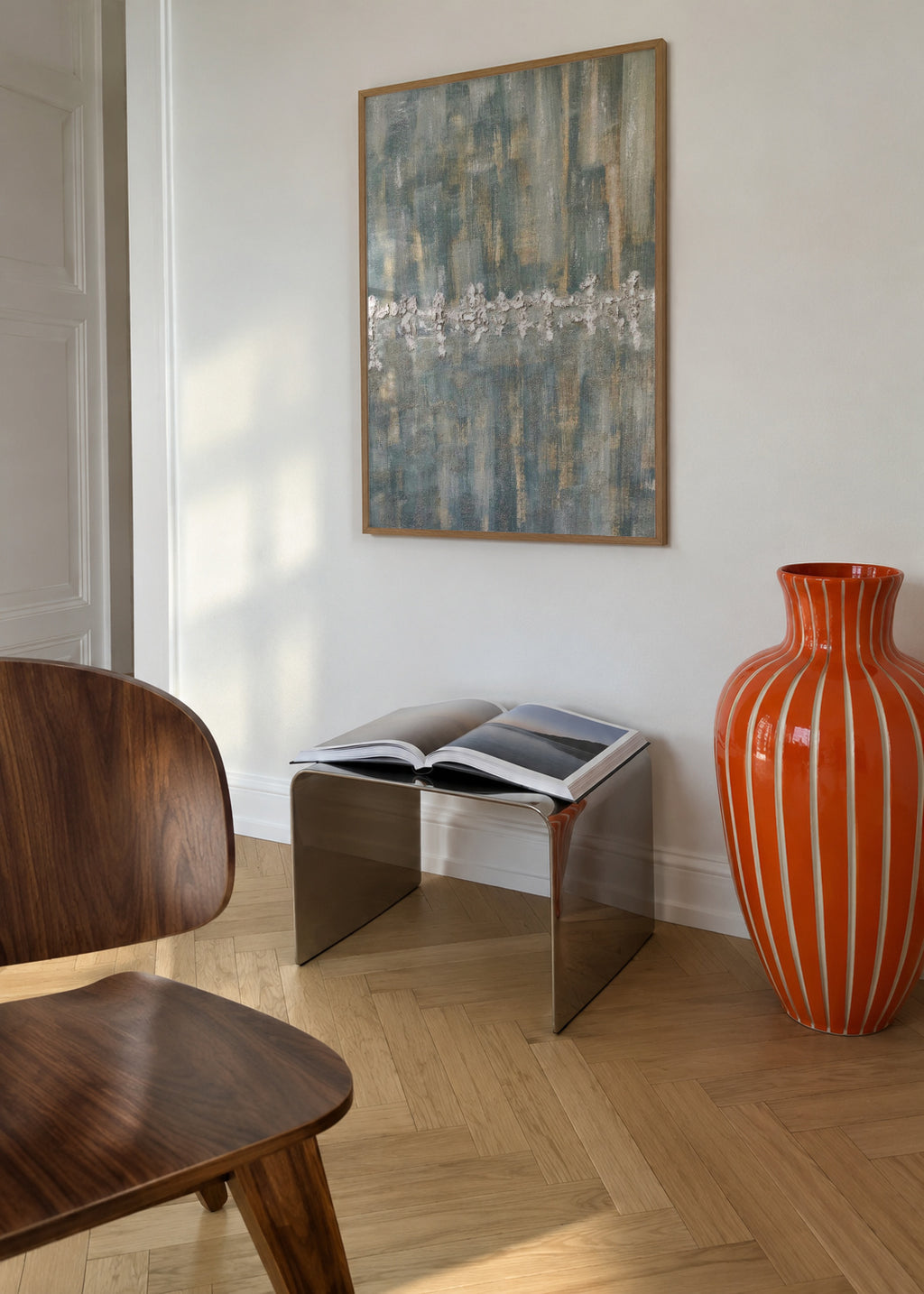 Punto de inflexión - Framed poster in an interior