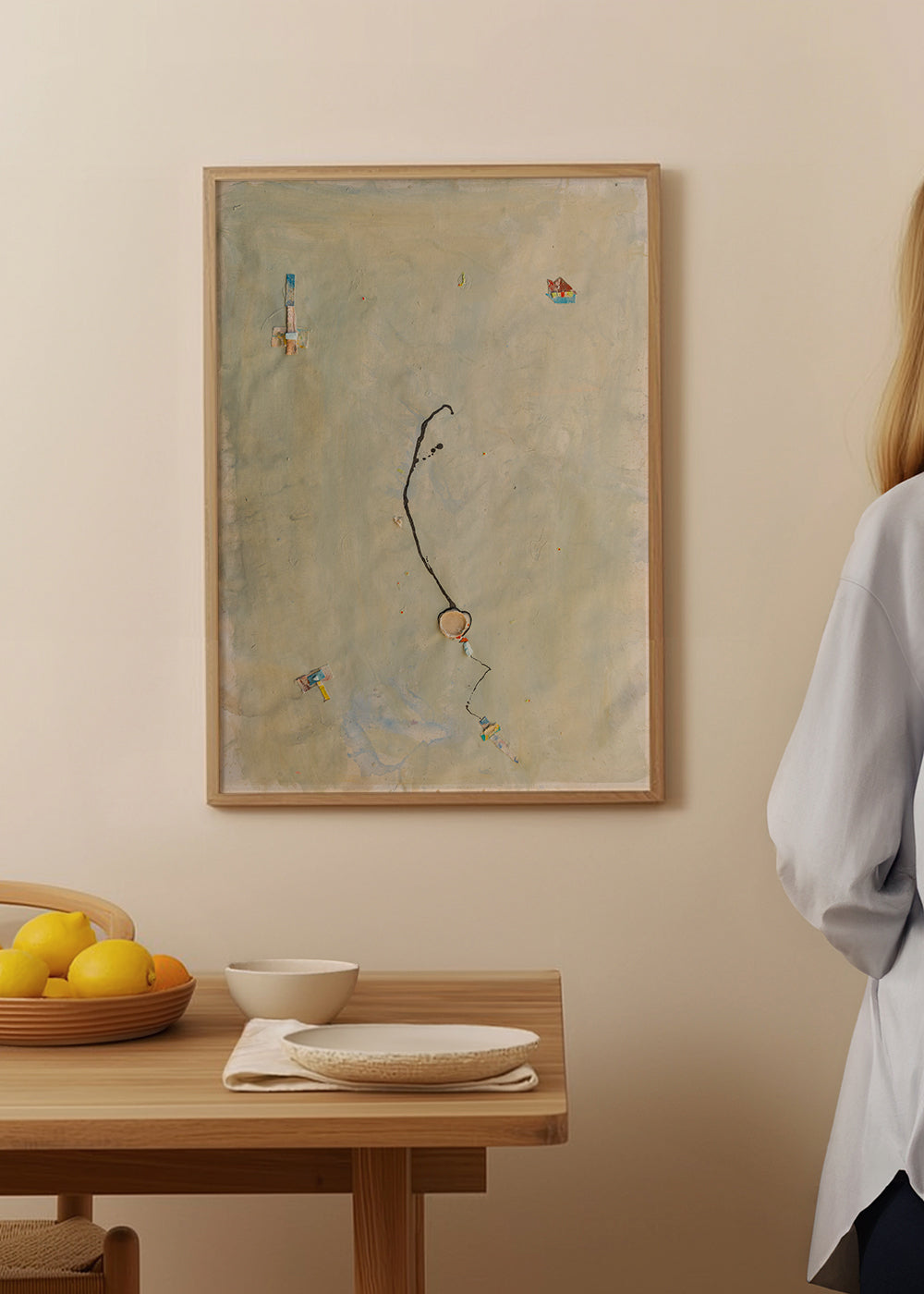 Œuvre abstraite Born