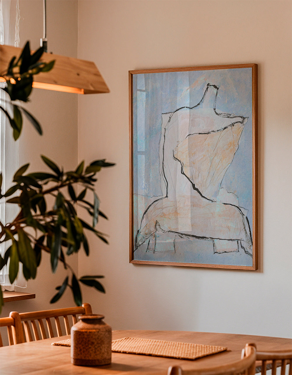 Œuvre abstraite Busto ii