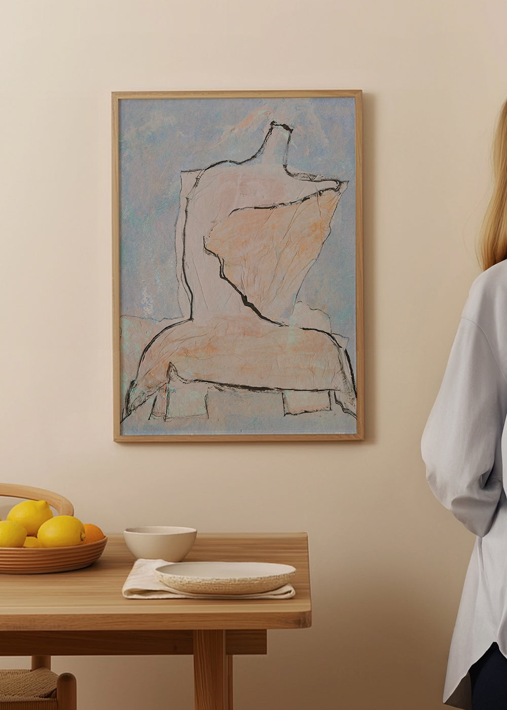 Œuvre abstraite Busto ii