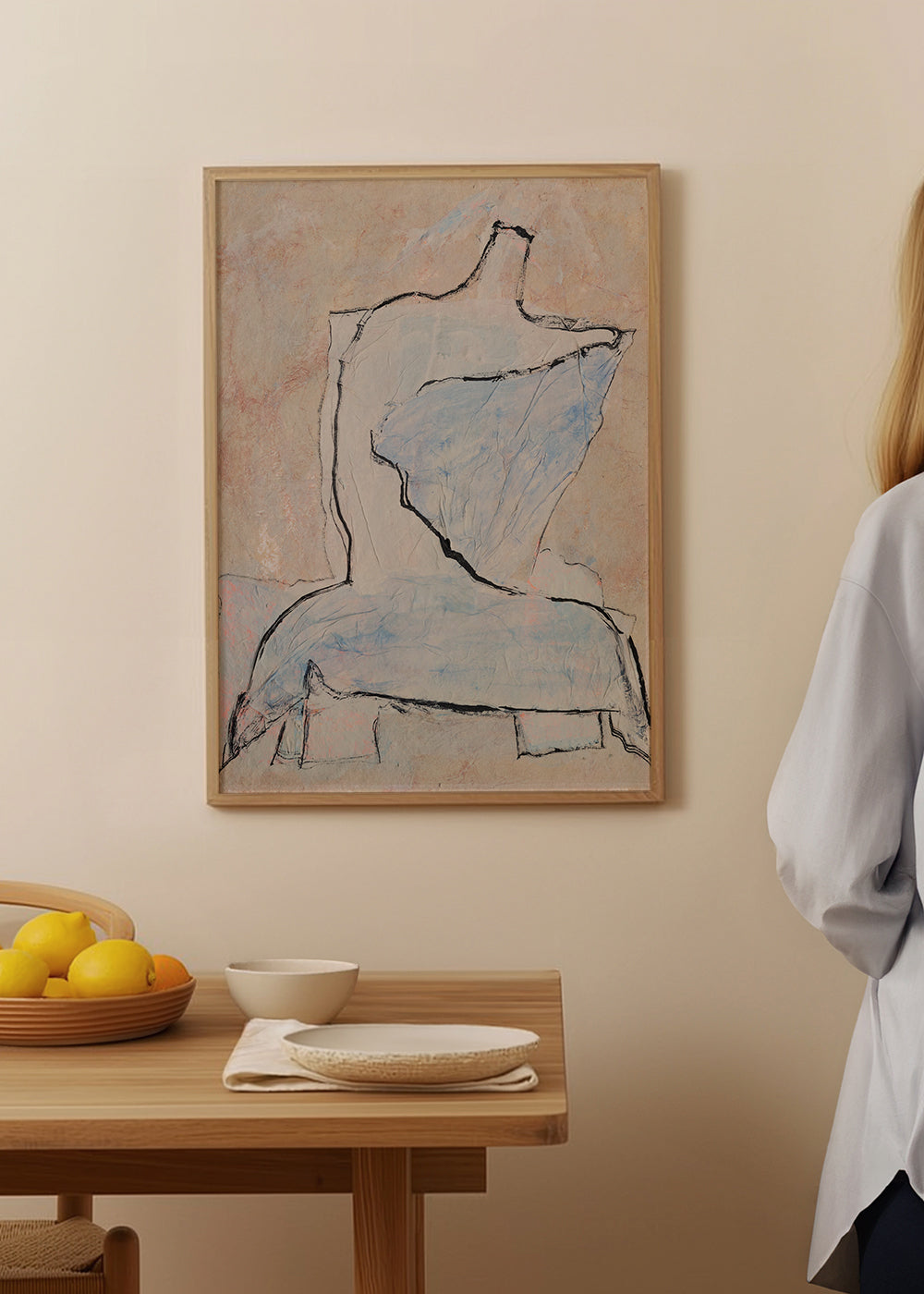 Œuvre abstraite Busto