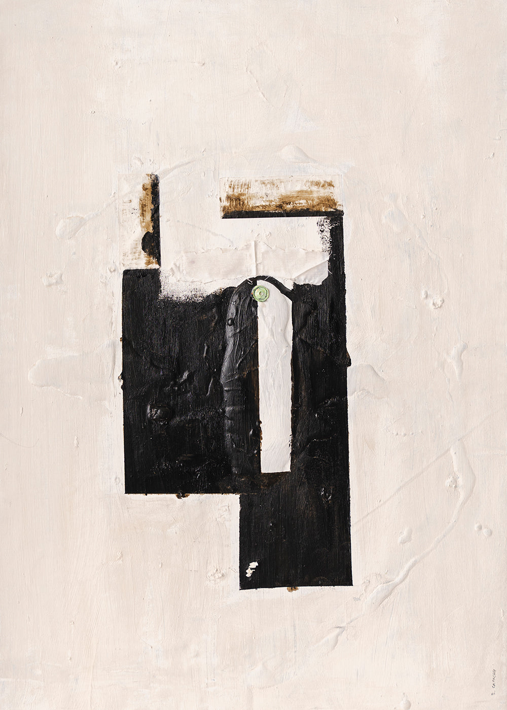 Œuvre abstraite Chaos