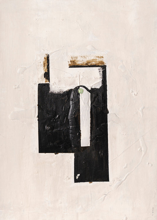 Œuvre abstraite Chaos