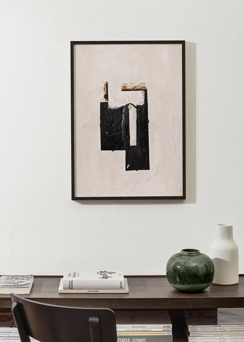 Œuvre abstraite Chaos