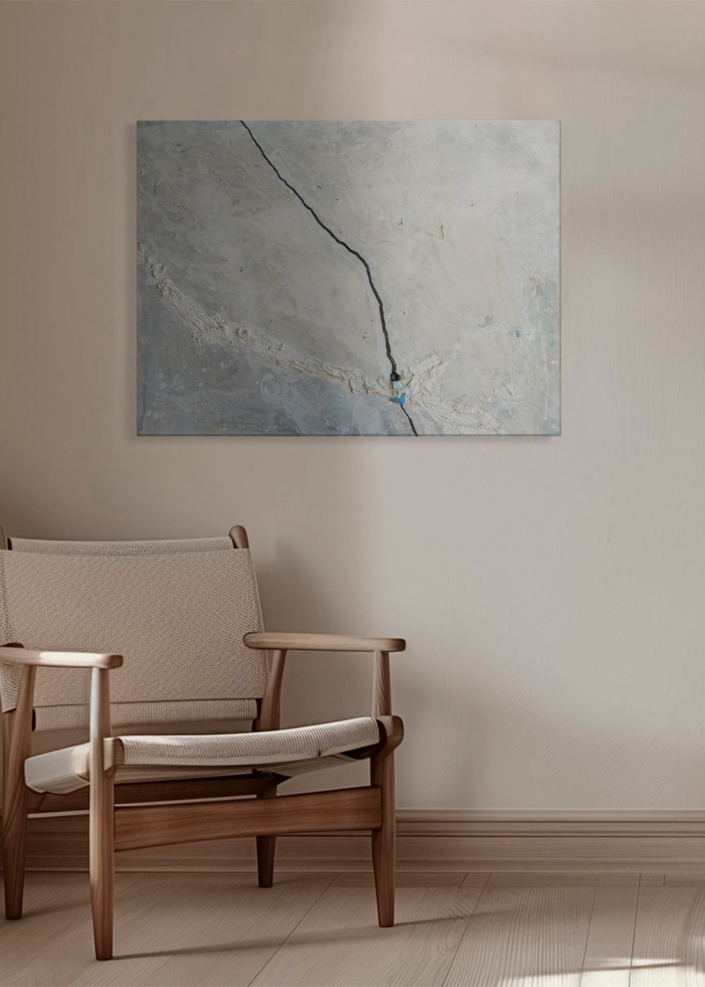 Œuvre abstraite Donde todo nace