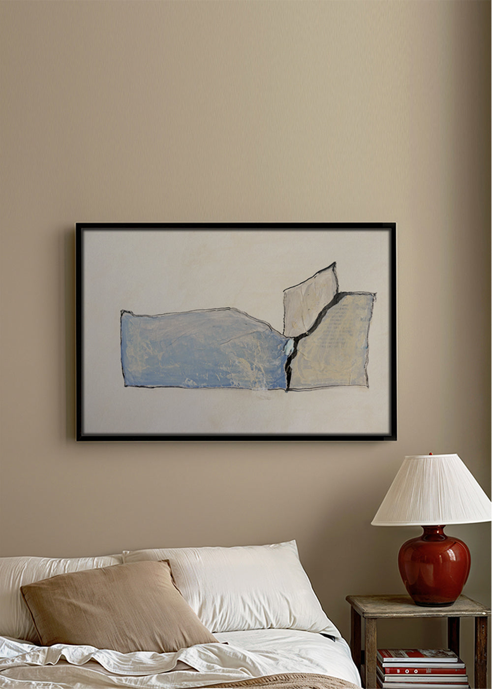 Œuvre abstraite Entre dos mares