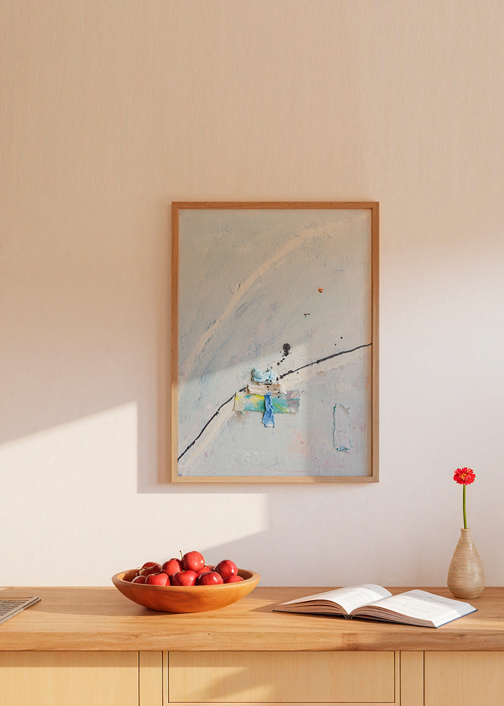 Œuvre abstraite Ikigai