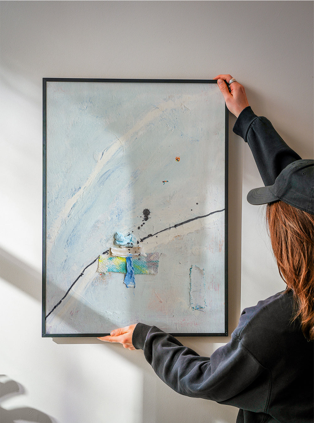 Œuvre abstraite Ikigai