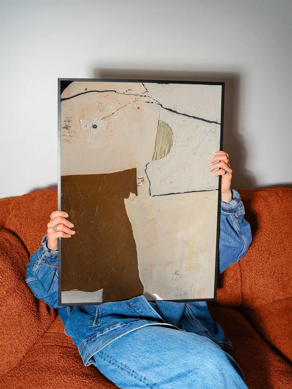 Œuvre abstraite Land