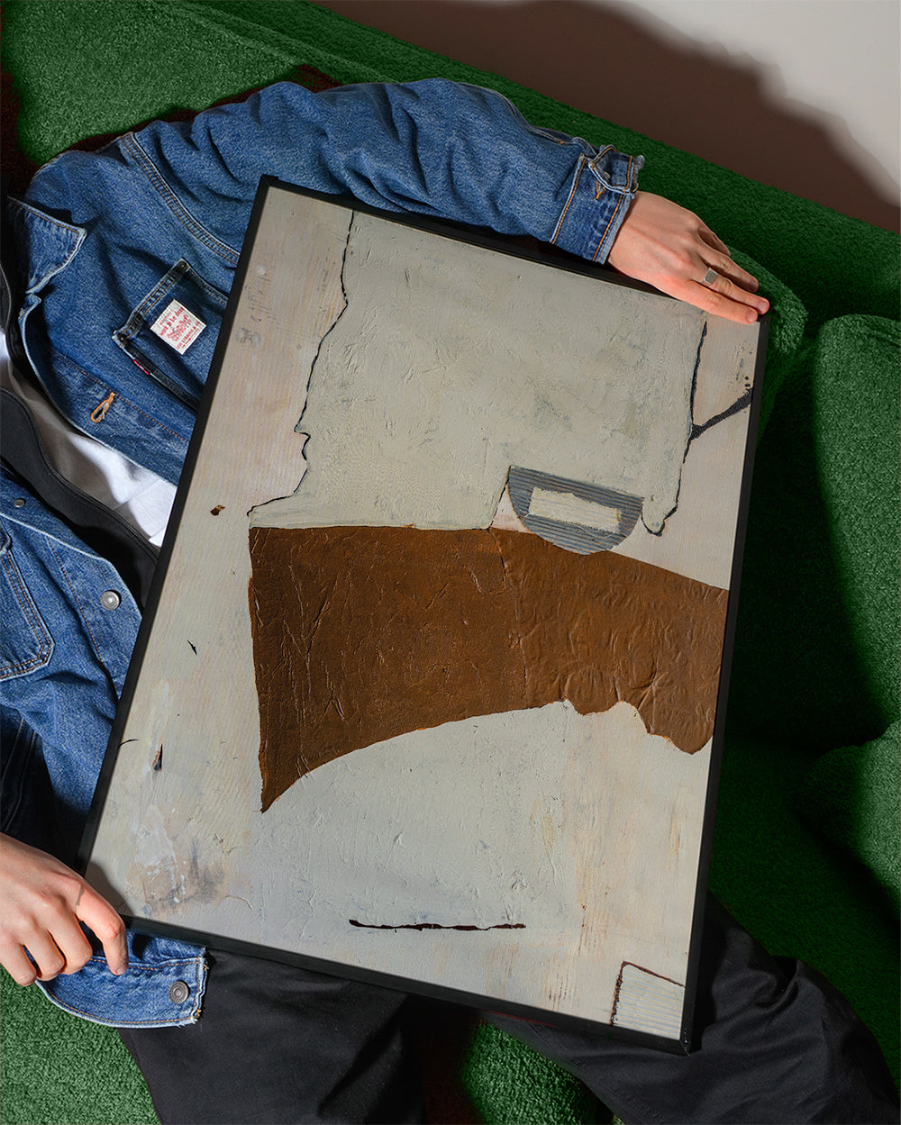 Œuvre abstraite Land2