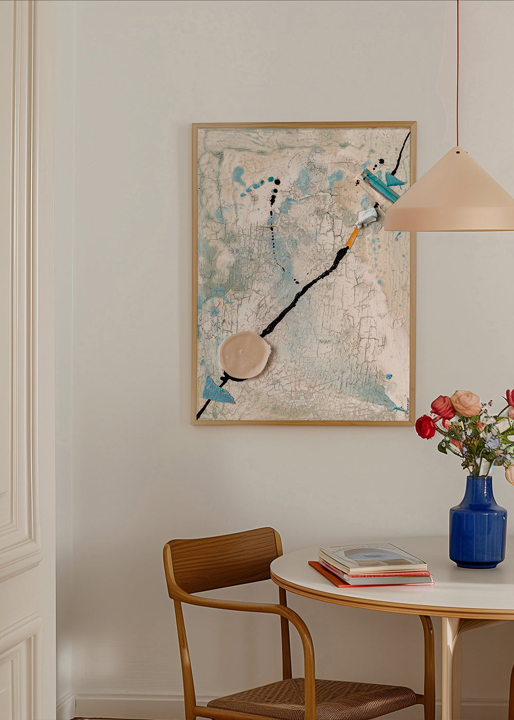 Œuvre abstraite Linea de Vida III