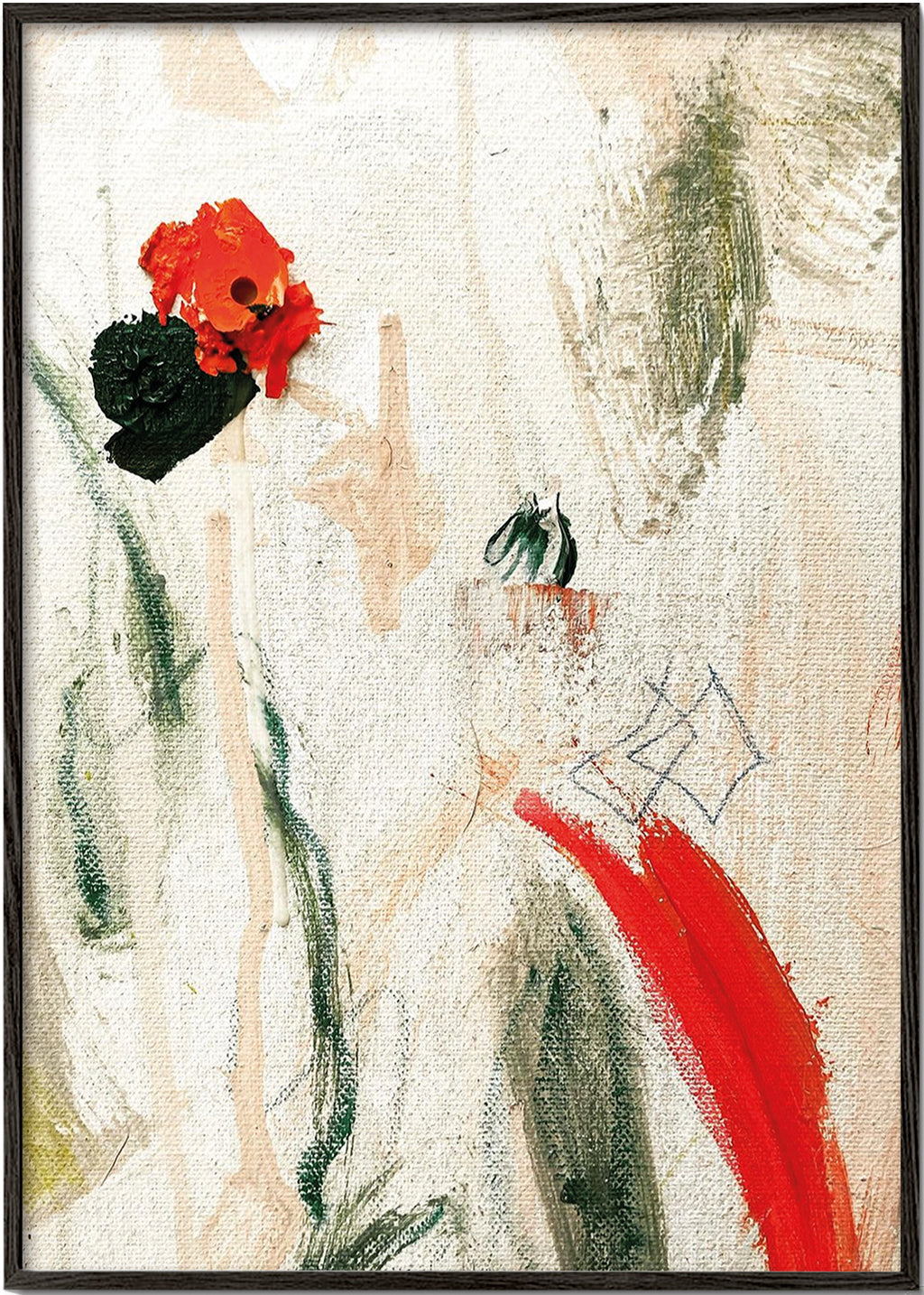 Œuvre abstraite Mediterranean