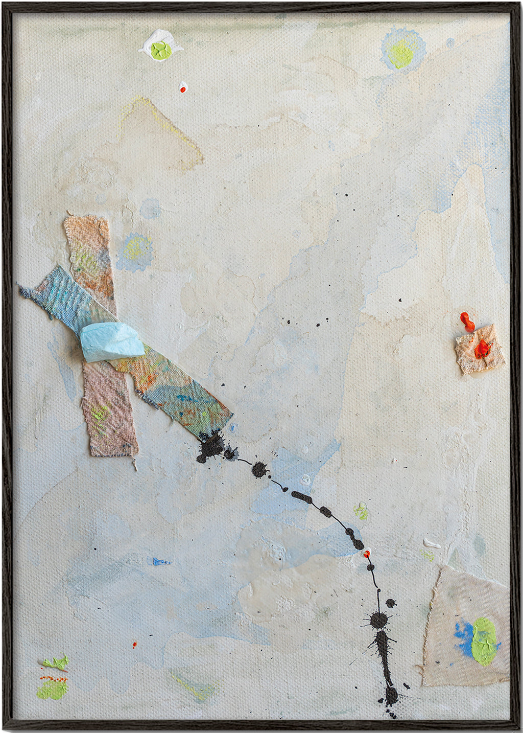 Œuvre abstraite Mini city i