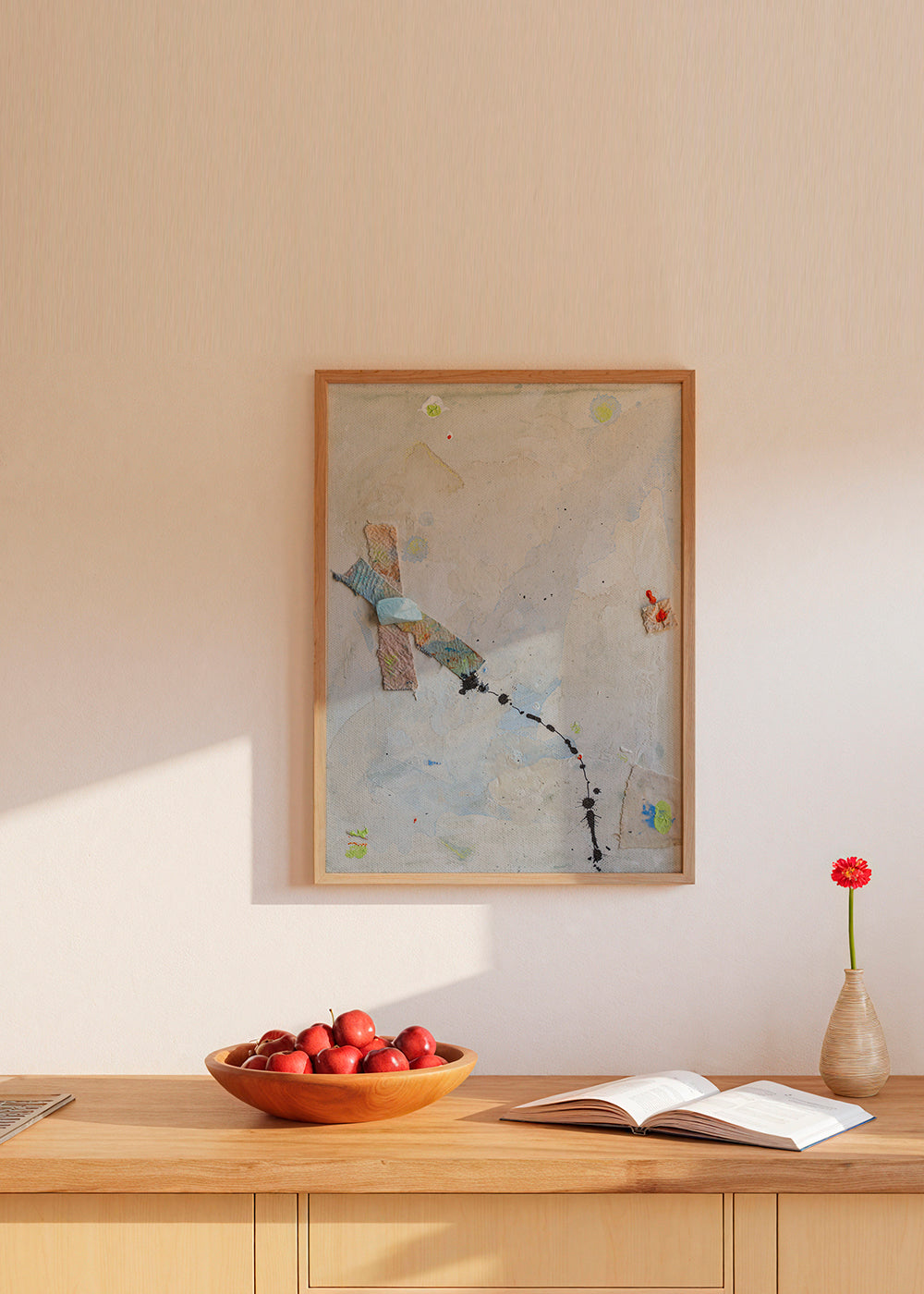 Œuvre abstraite Mini city i