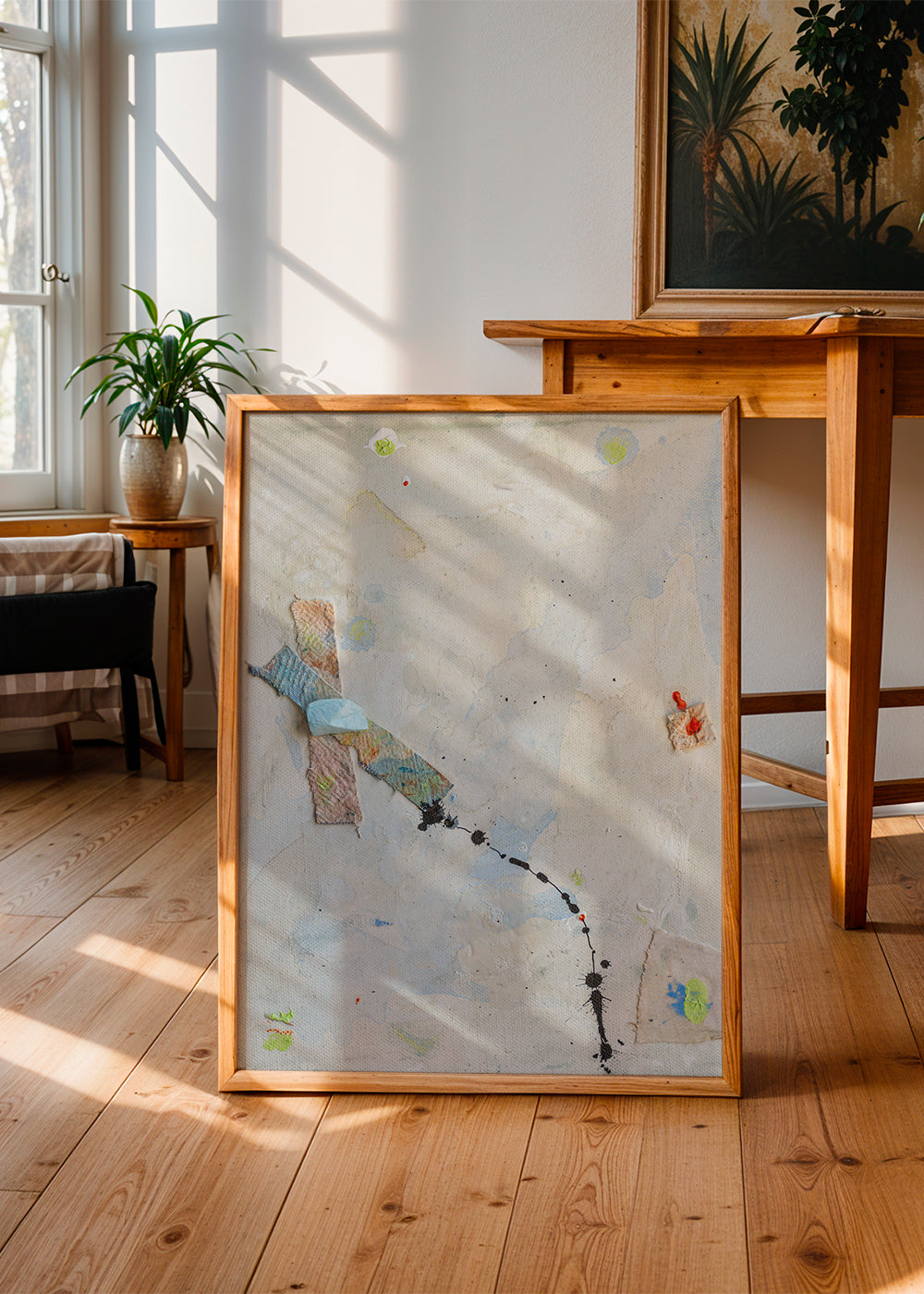 Œuvre abstraite Mini city i