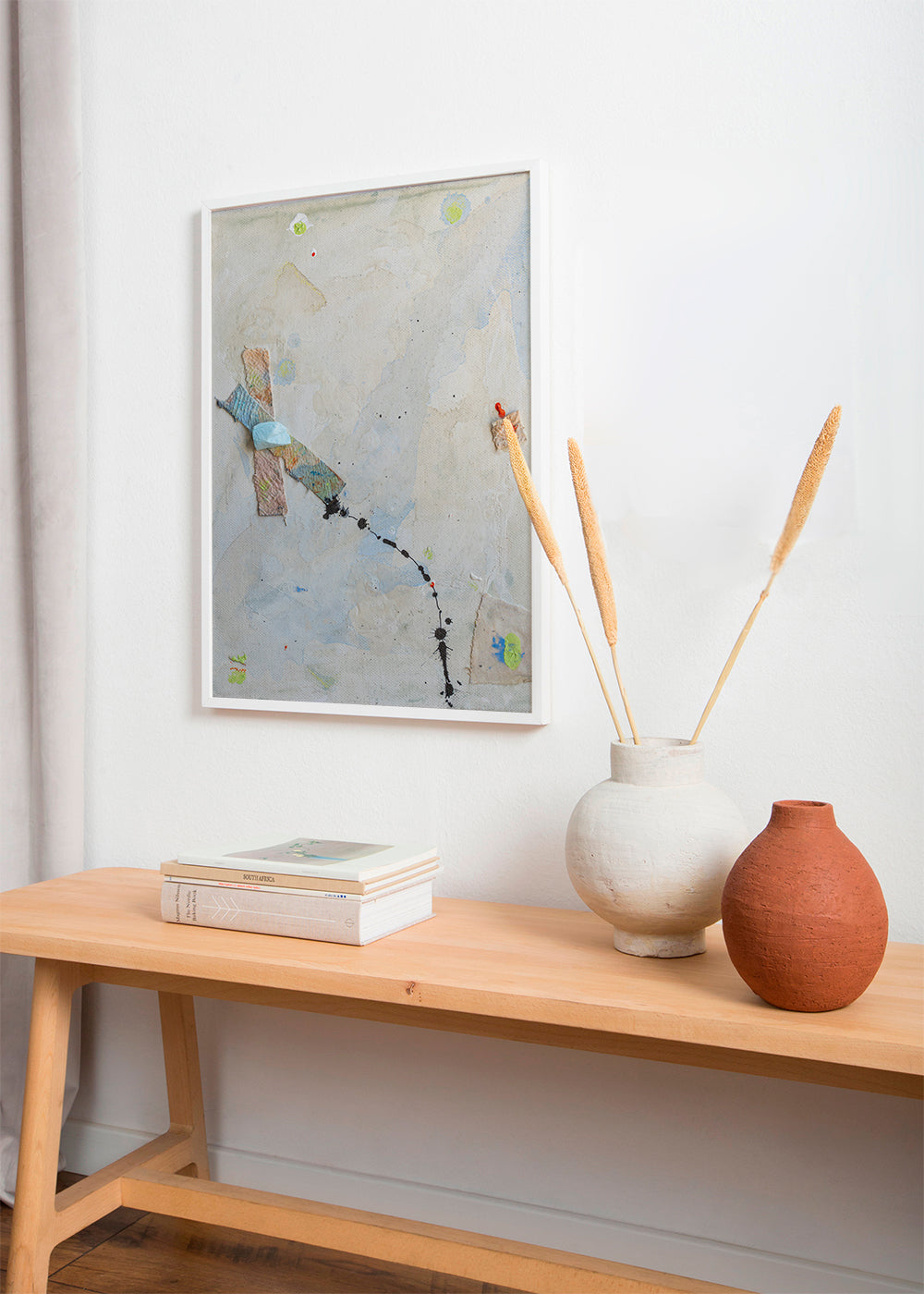 Œuvre abstraite Mini city i