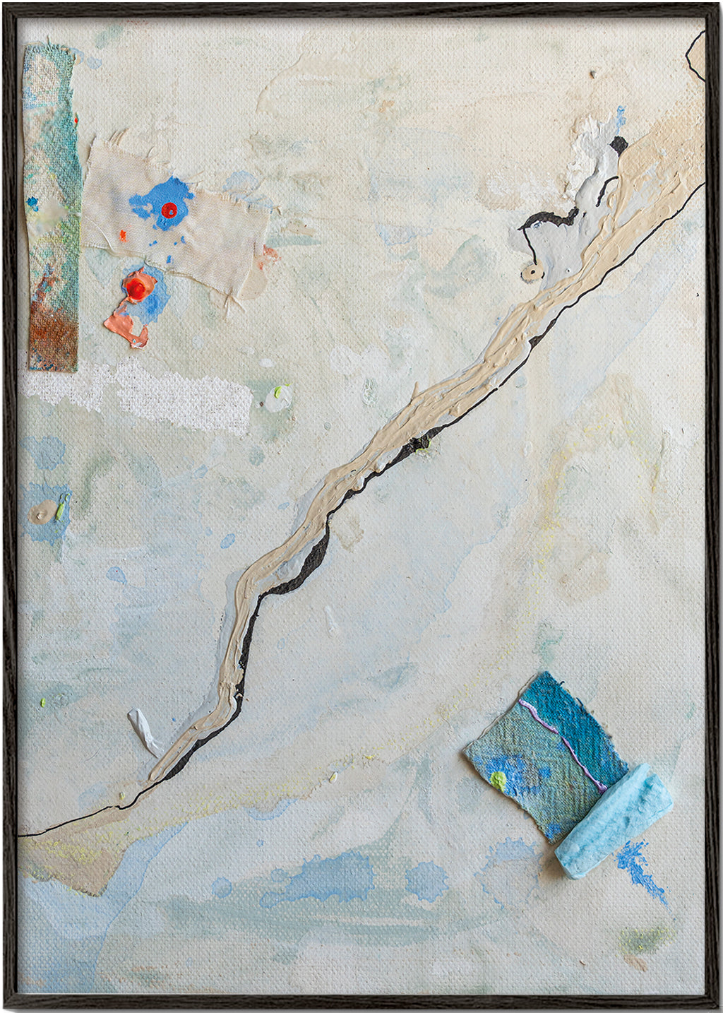 Œuvre abstraite Mini city ii