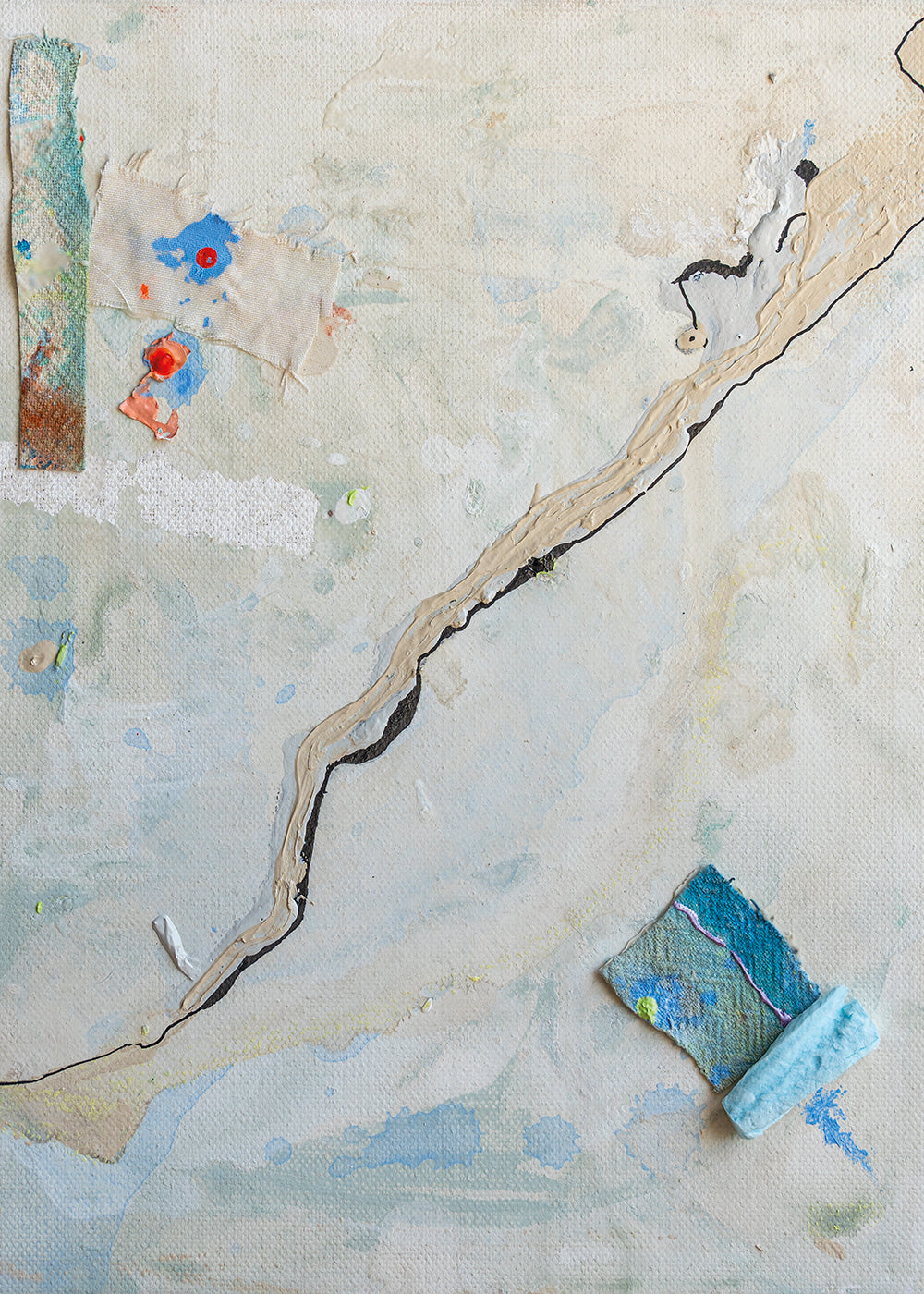 Œuvre abstraite Mini city ii