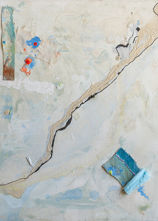 Œuvre abstraite Mini city ii