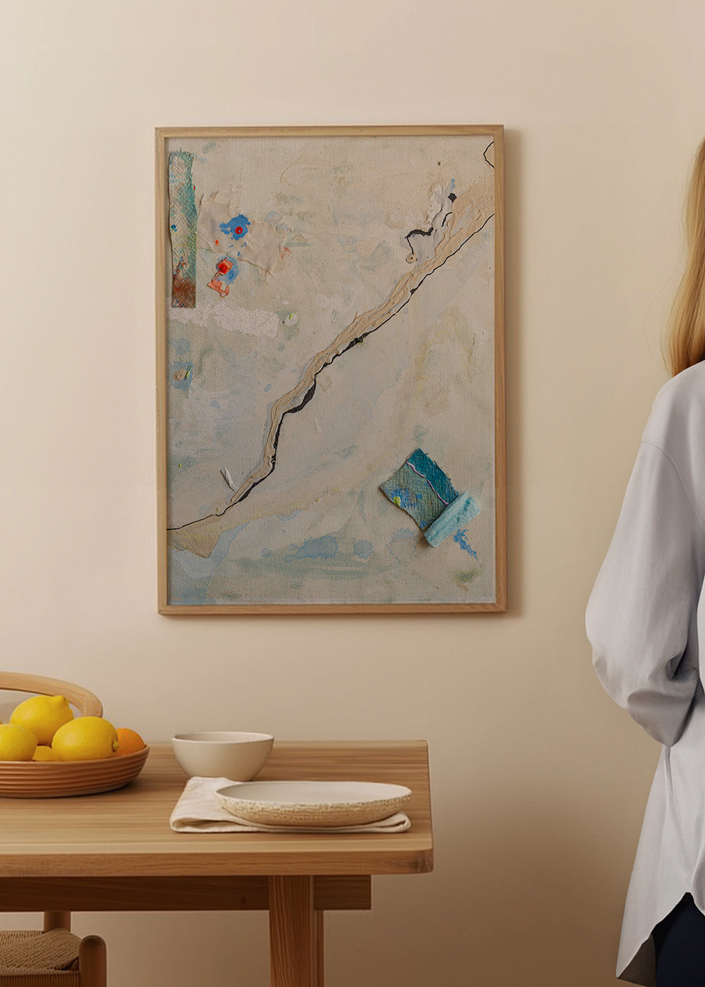 Œuvre abstraite Mini city ii