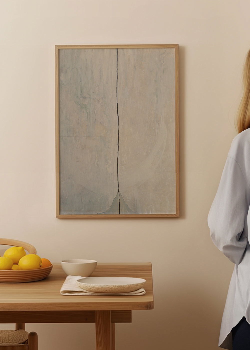 Œuvre abstraite Montaña 1