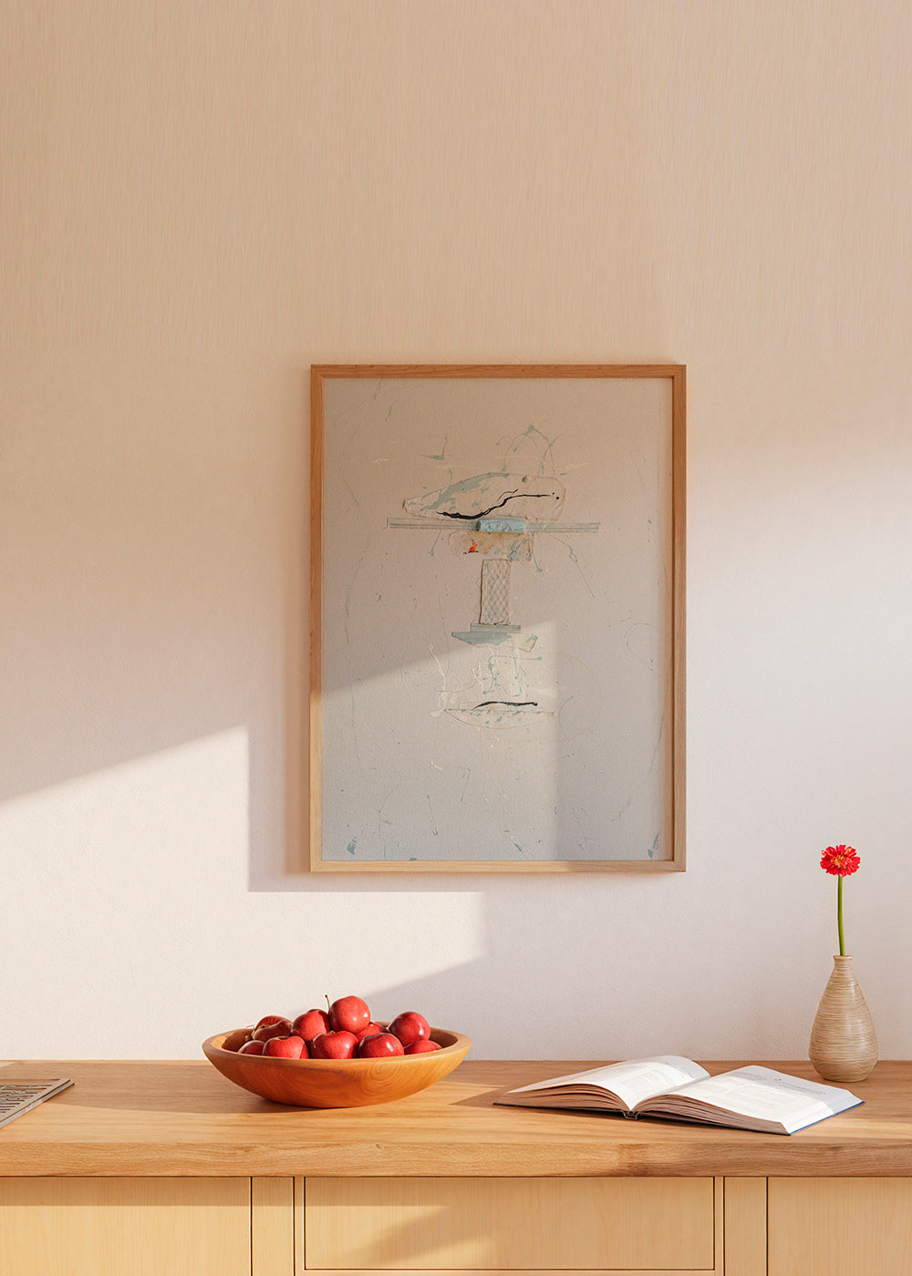 Œuvre abstraite On my way i