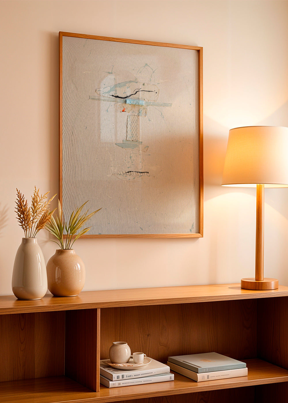 Œuvre abstraite On my way i