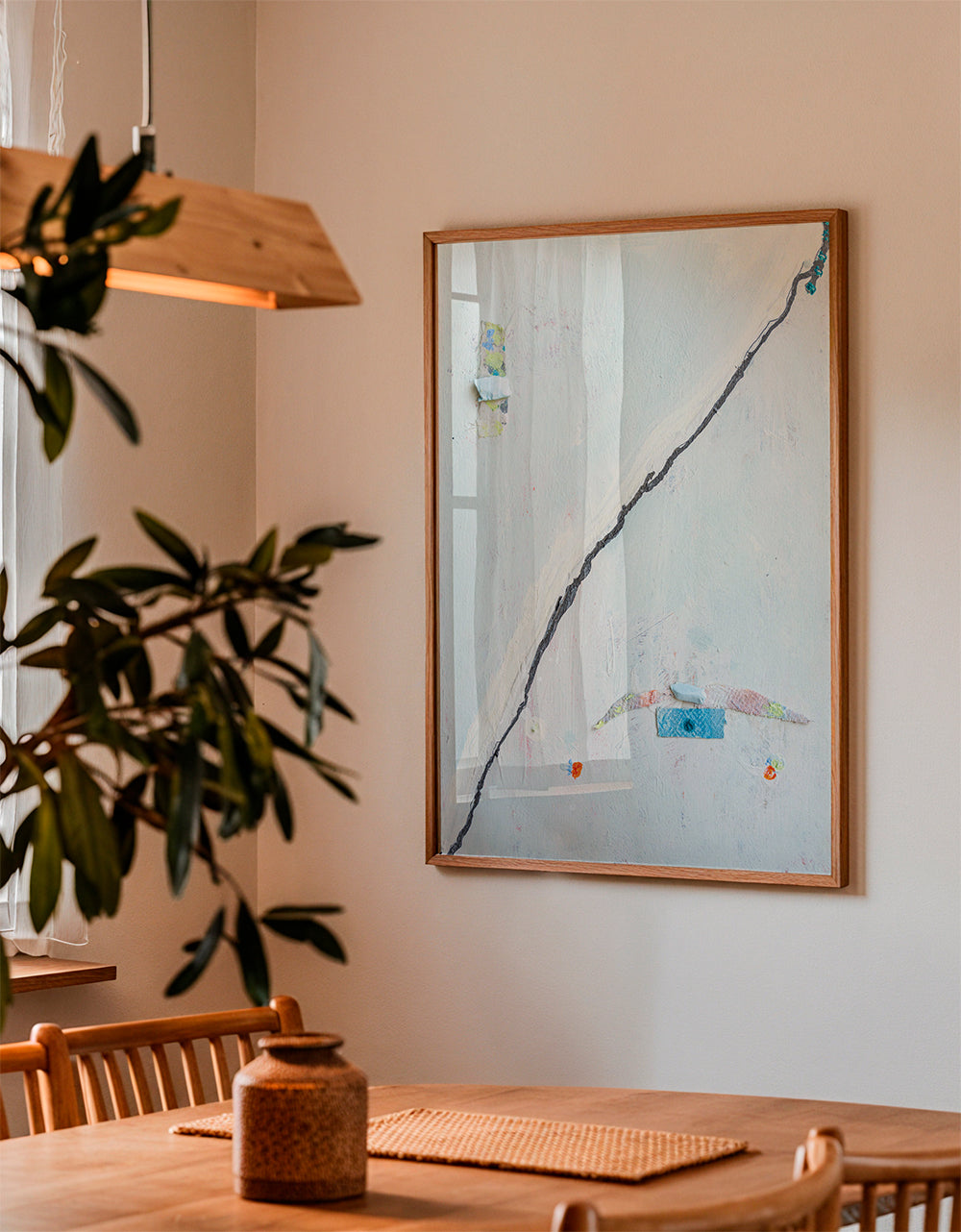 Œuvre abstraite Satori