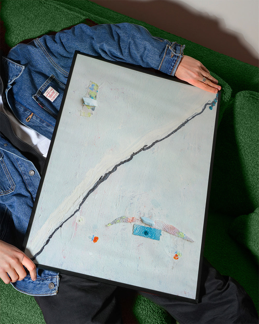 Œuvre abstraite Satori