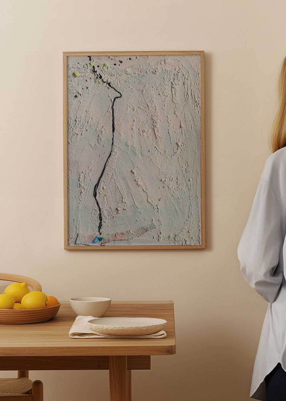 Œuvre abstraite Seijaku