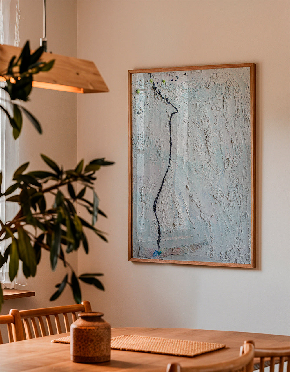 Œuvre abstraite Seijaku