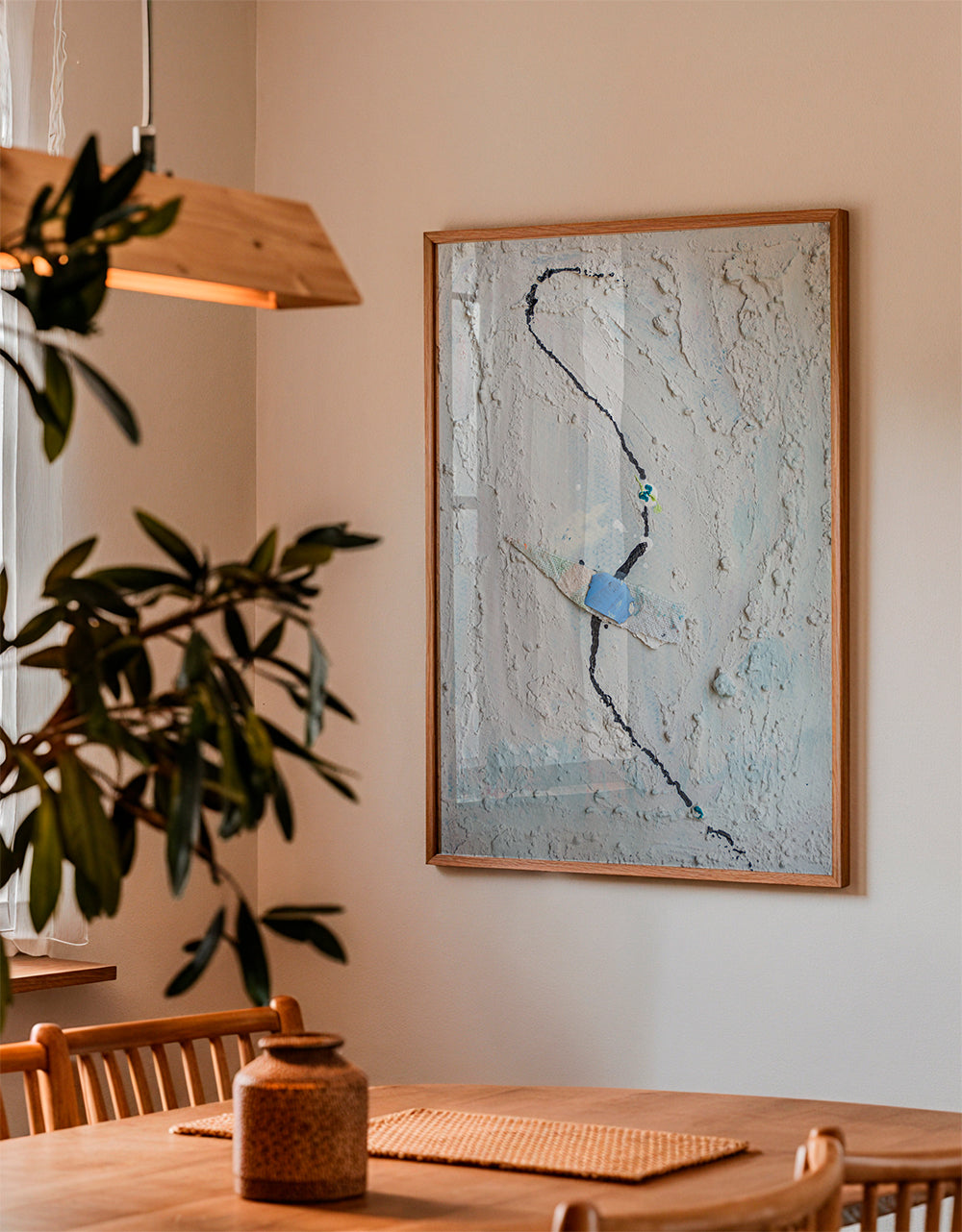 Œuvre abstraite Seijaku 3