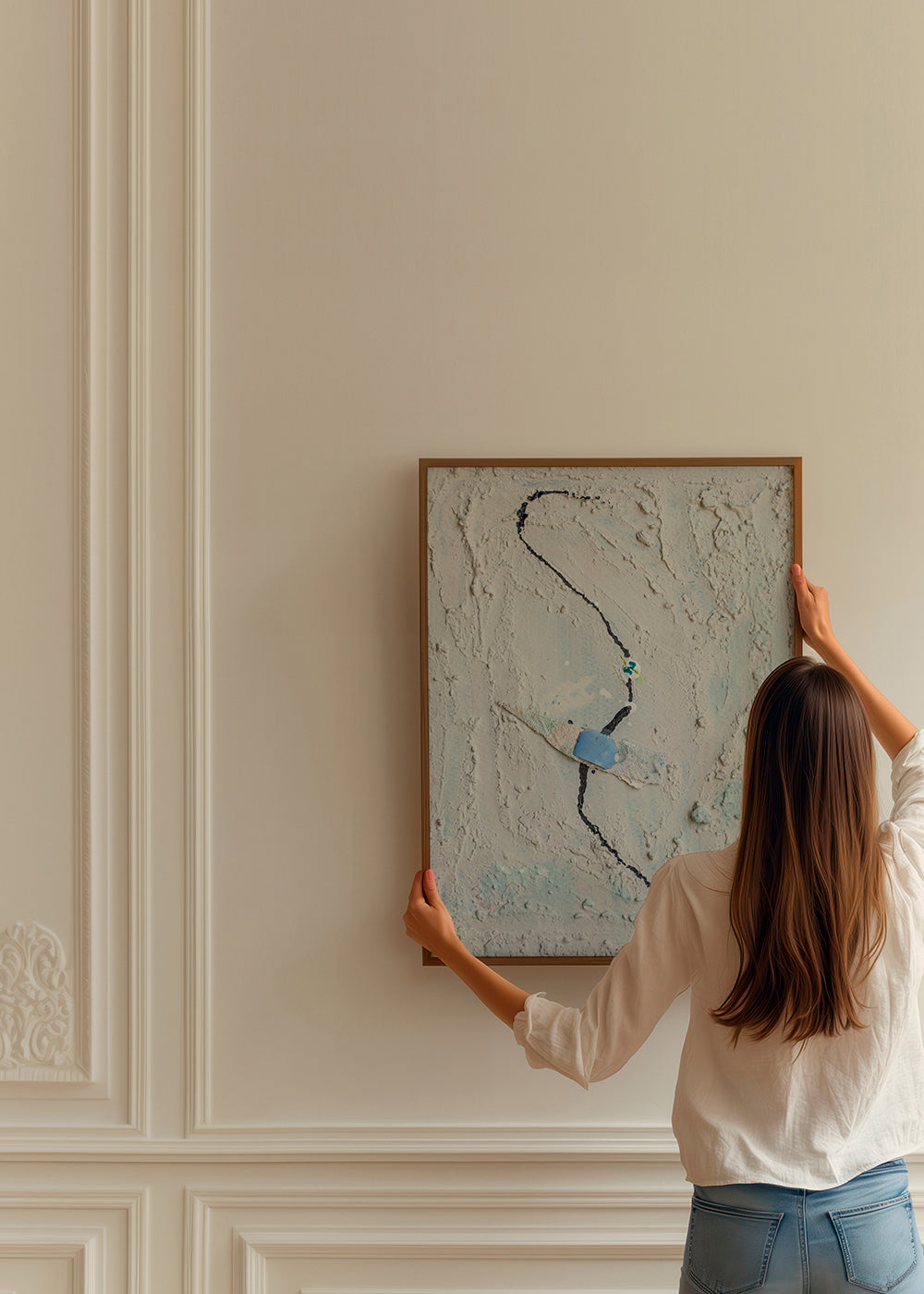 Œuvre abstraite Seijaku 3