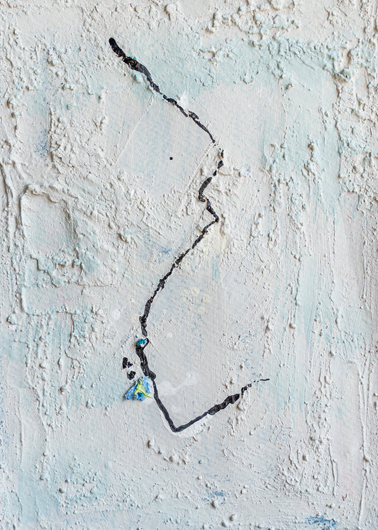 Œuvre abstraite Seijaku 4