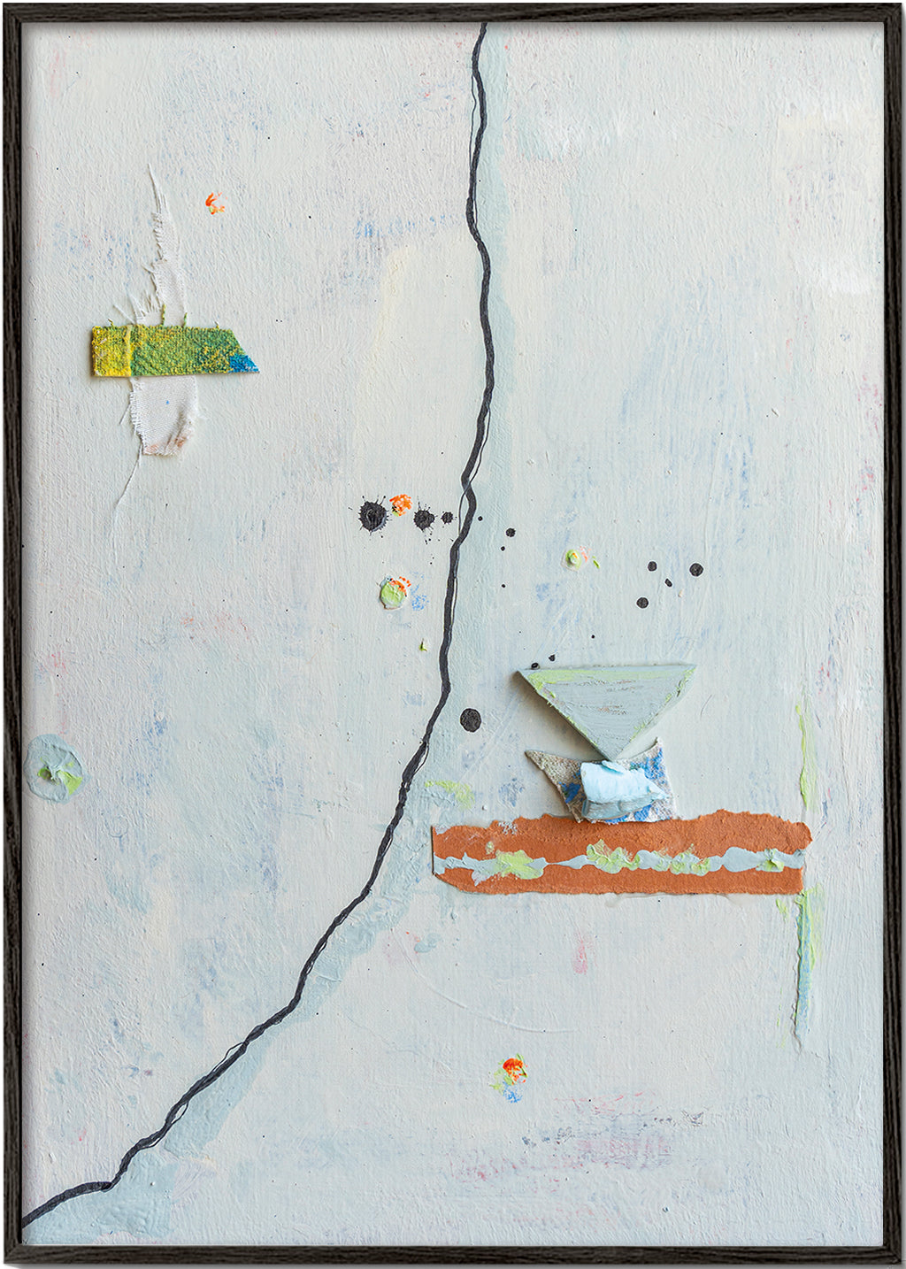 Œuvre abstraite Wabisabi