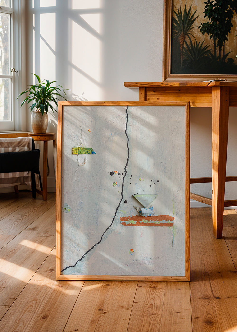 Œuvre abstraite Wabisabi