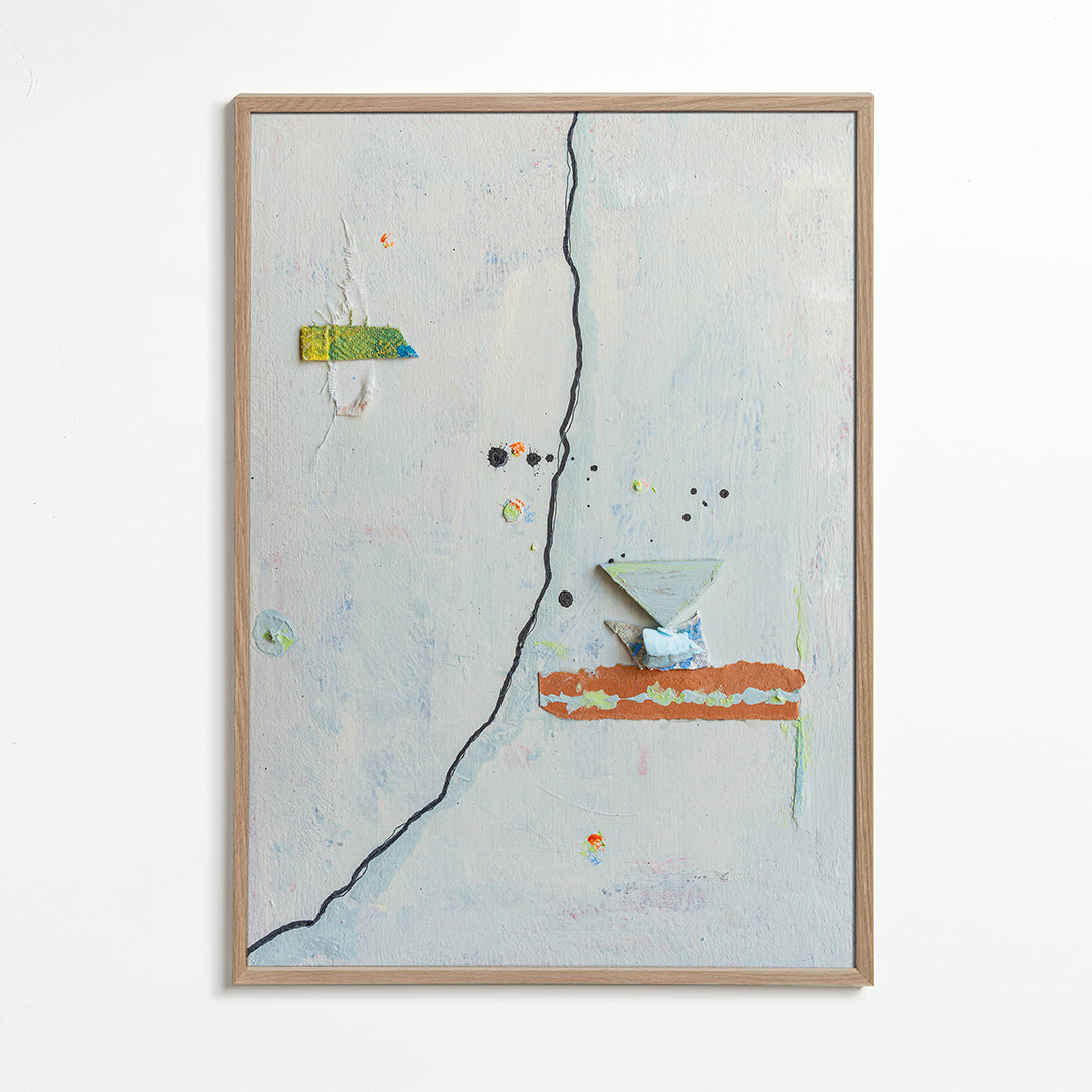 Œuvre abstraite Wabisabi