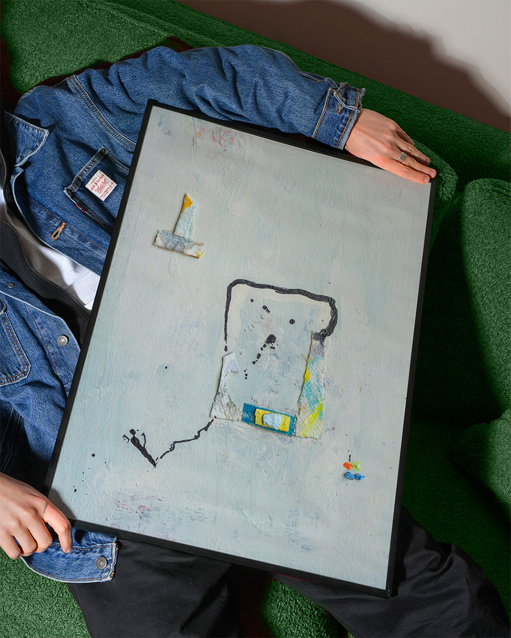 Œuvre abstraite Yugen