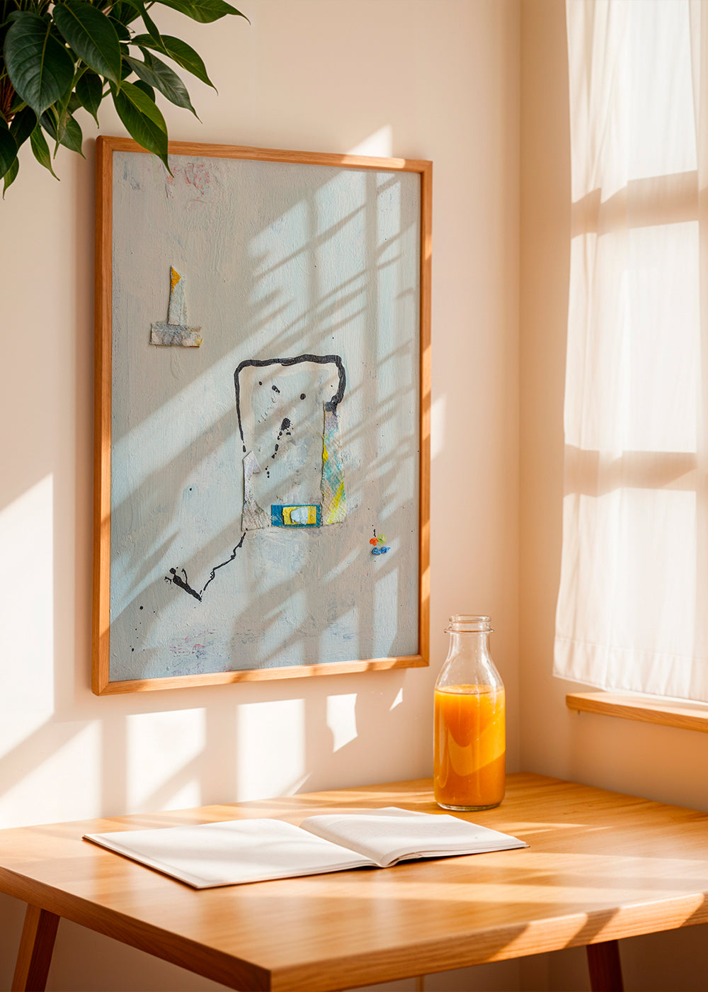 Œuvre abstraite Yugen