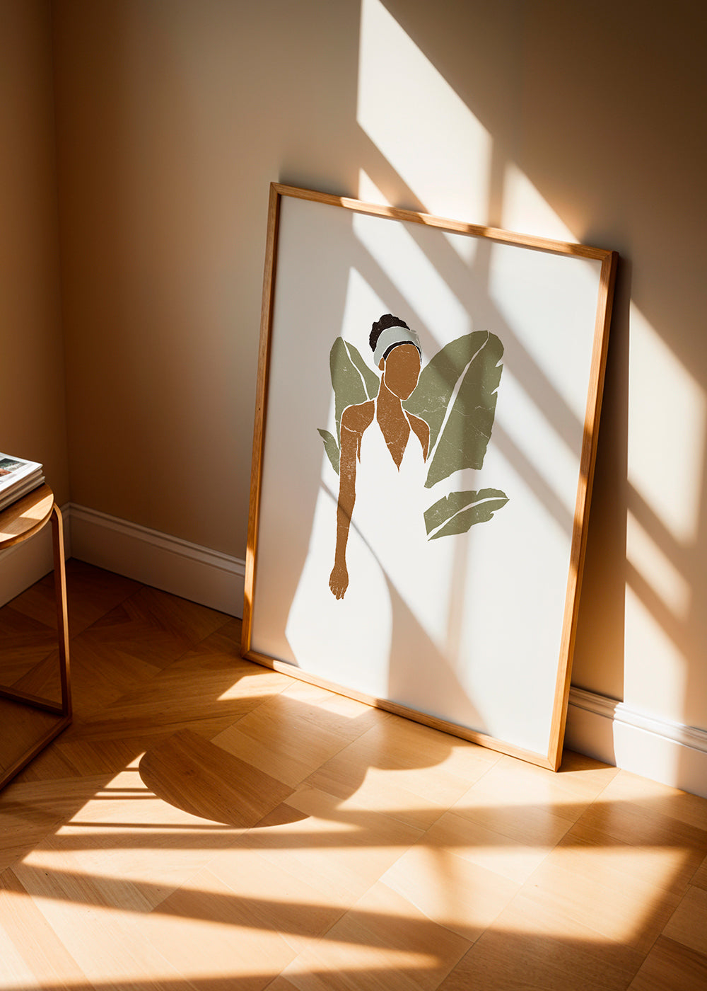 Boho Bird of Paradise Leaves III