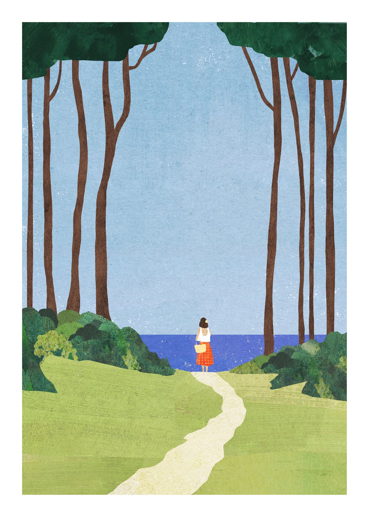 Day Trip - Unframed art print