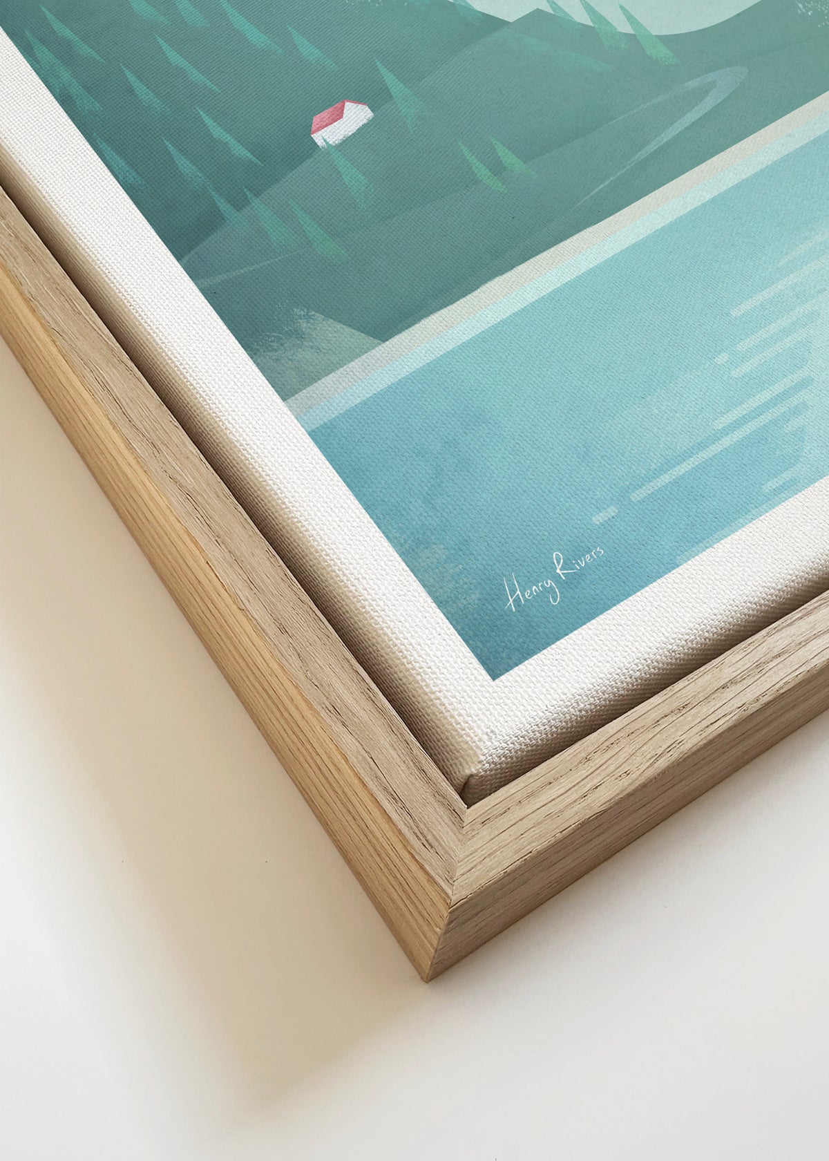 Norway - Framed canvas detail