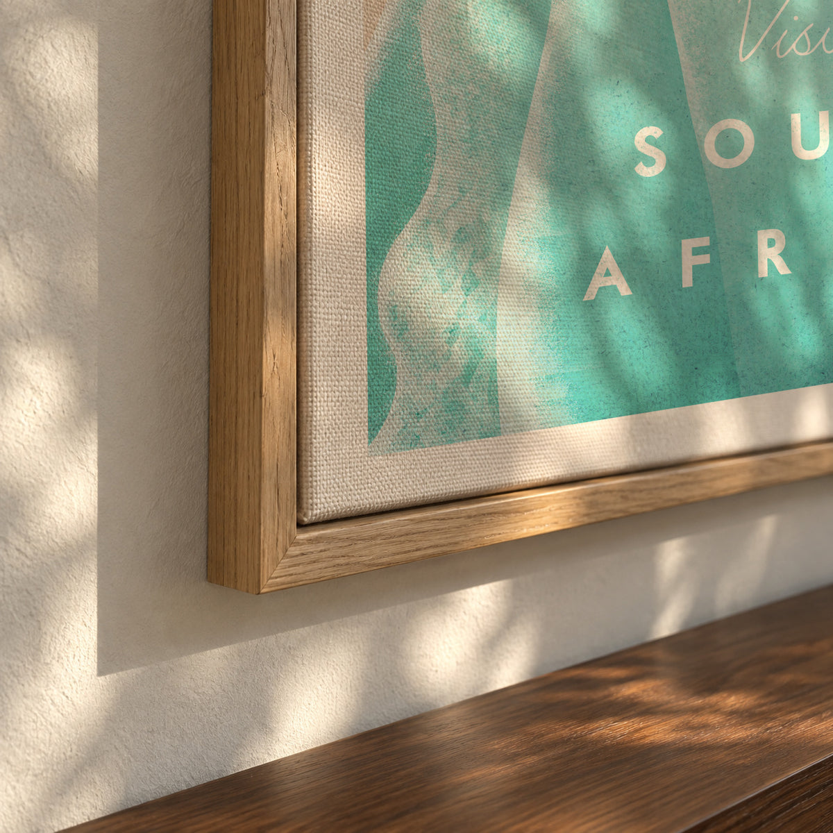 South Africa - Framed canvas detail
