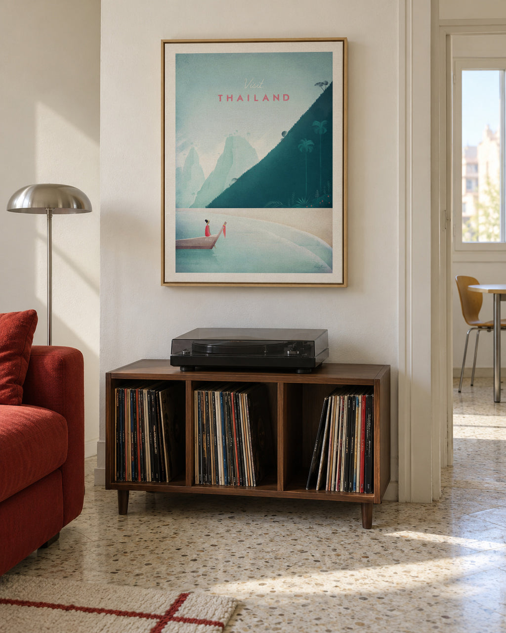 Thailand - Framed canvas in an interior