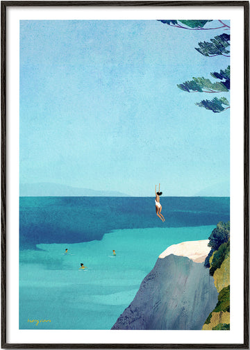 Art de paysage Leap - sea swimming adventure