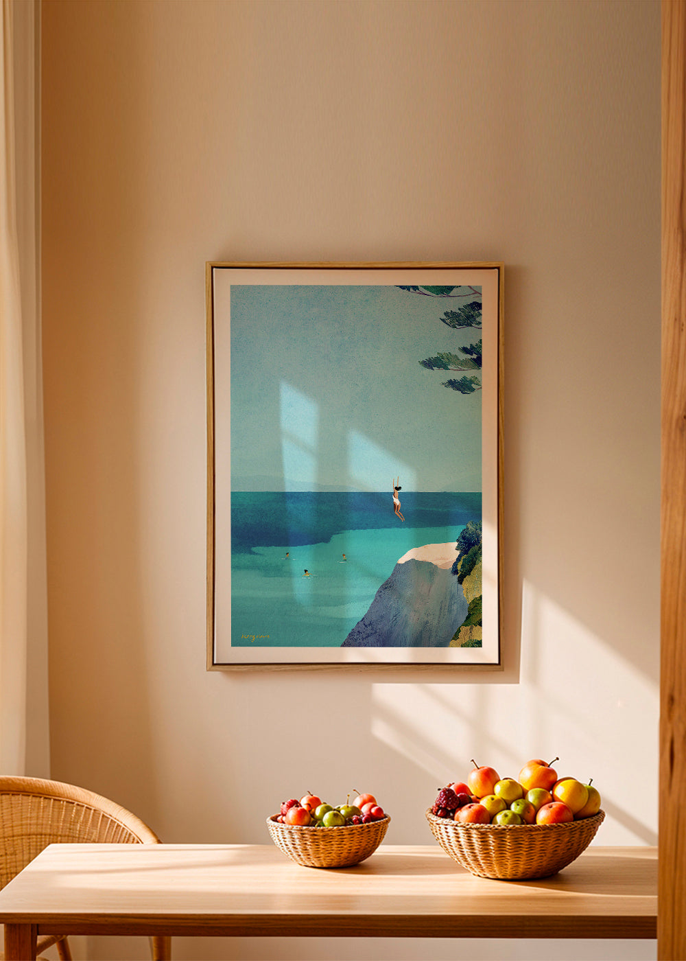 Art de paysage Leap - sea swimming adventure